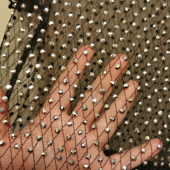 SHEIN Rhinestone Bodysuit - Picture 2 of 3